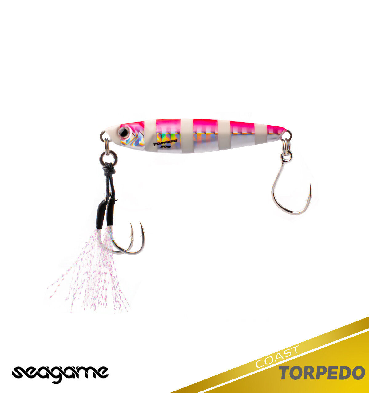 SEAGAME TORPEDO COAST 20G #002 PINK ZEBRA GLOW