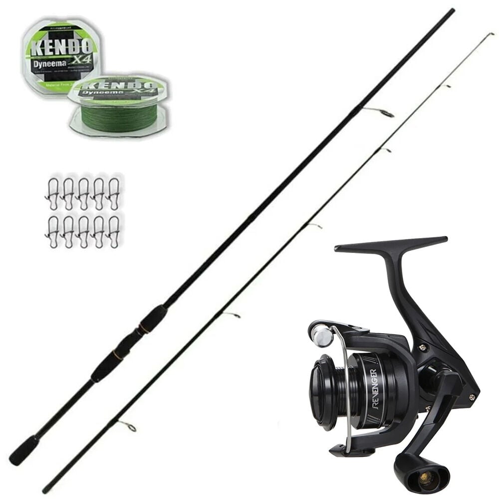 Okuma Revenger 3000 - Remixon Double Black 270cm Spin Olta Seti