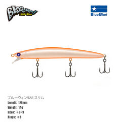 BLOOWIN! 125 SLIM FLOATING 14G #35