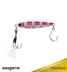 SEAGAME TORPEDO COAST 40G #002 PINK ZEBRA GLOW