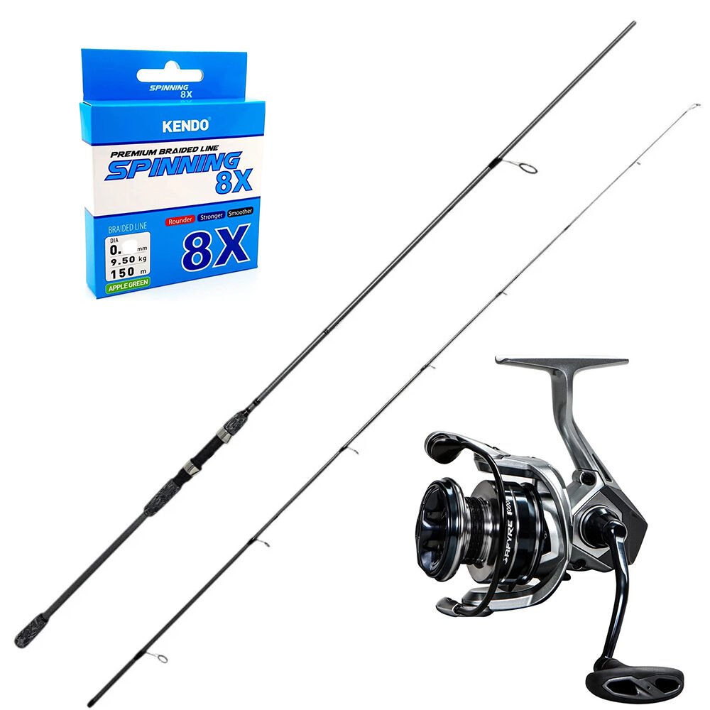 Okuma Wave Up 259cm 10-35gr - Okuma Safyre 2500 Spin Olta Seti