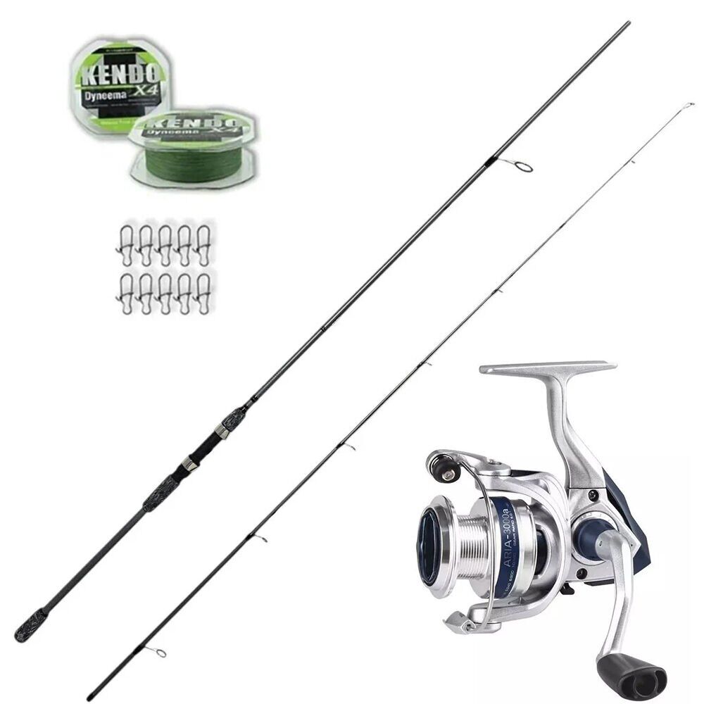 Okuma Wave Up 259cm 10-35gr - Okuma Aria 3000 Spin Olta Seti