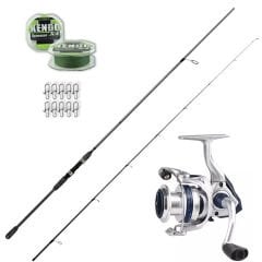 Okuma Wave Up 259cm 10-35gr - Okuma Aria 3000 Spin Olta Seti