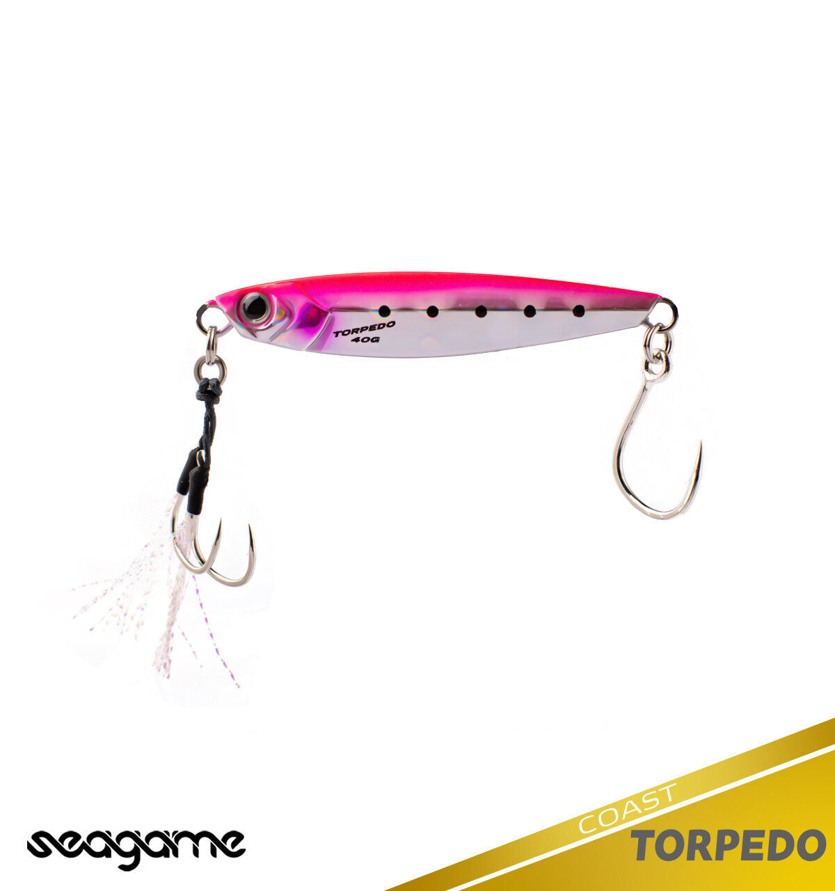 SEAGAME TORPEDO COAST 40G #290 MAGIC PINK SARDINE