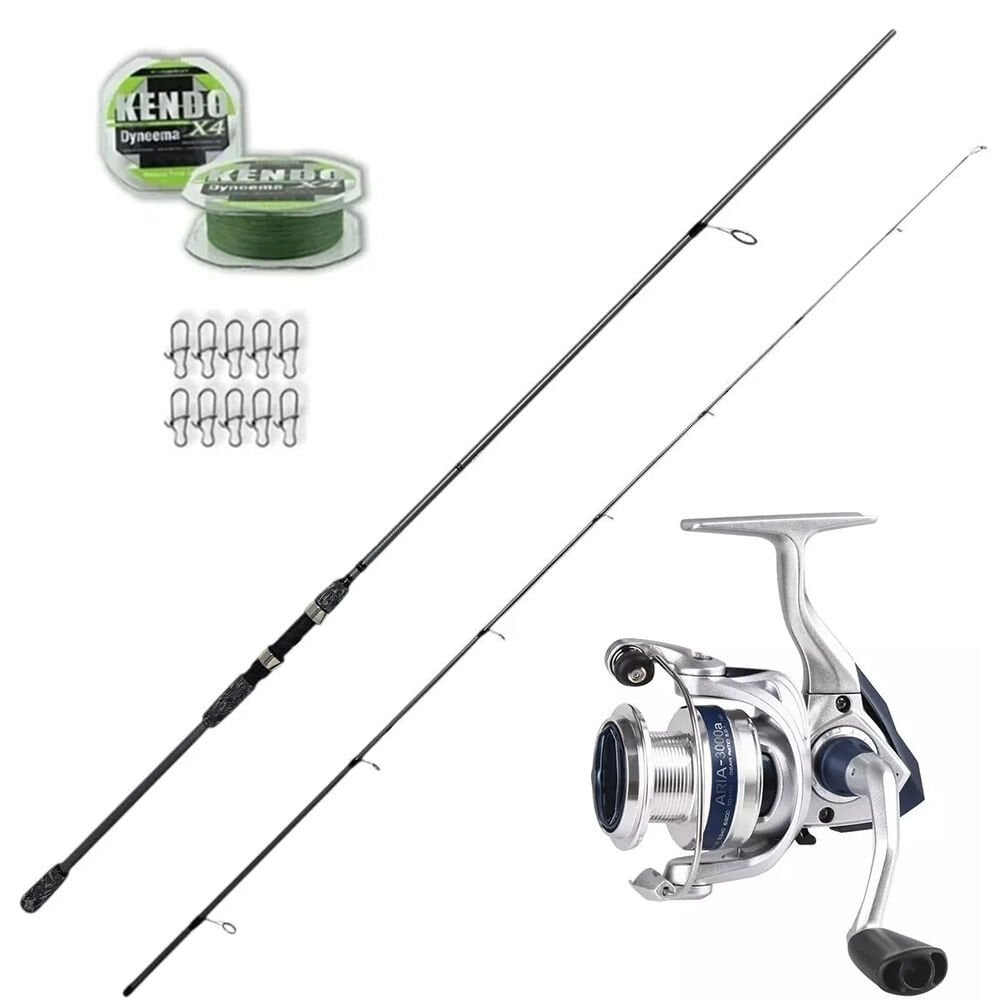 Okuma Wave Up 270cm 10-40gr - Okuma Aria 3000 Spin Olta Seti