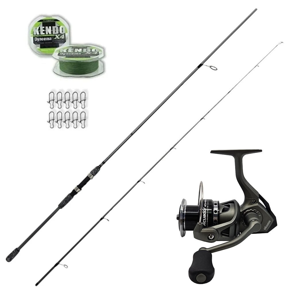 Okuma Wave Up 270cm 10-40gr - Okuma Acuador 3000 Spin Olta Seti