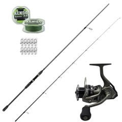 Okuma Wave Up 259cm 10-35gr - Okuma Acuador 3000 Spin Olta Seti