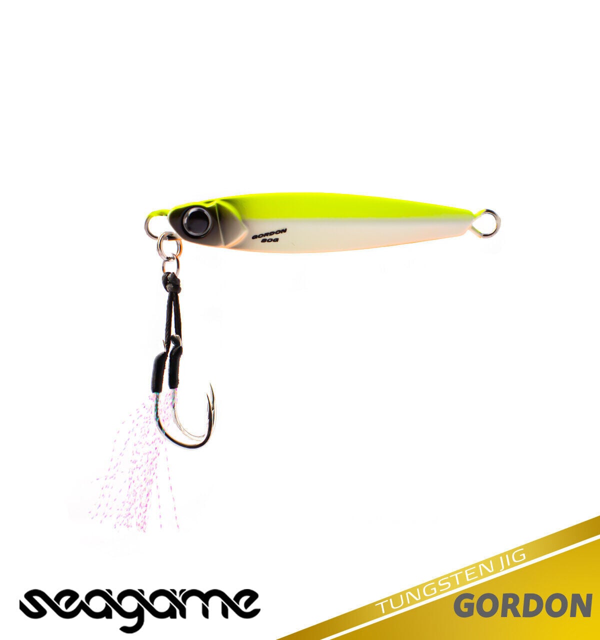 SEAGAME GORDON TG JIG 80G #037 LEMON