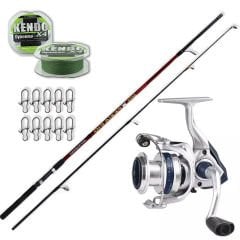 Okuma Aria 4000 - Effe Xperia 240cm Spin Olta Seti