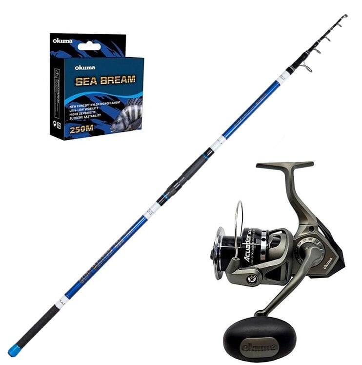 Okuma Acuador 6000 - Ryuji Surf Master 420cm Surf Olta Seti