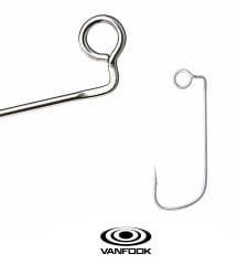 VANFOOK AJ-21S AJY HOOK SILVER 10P #6