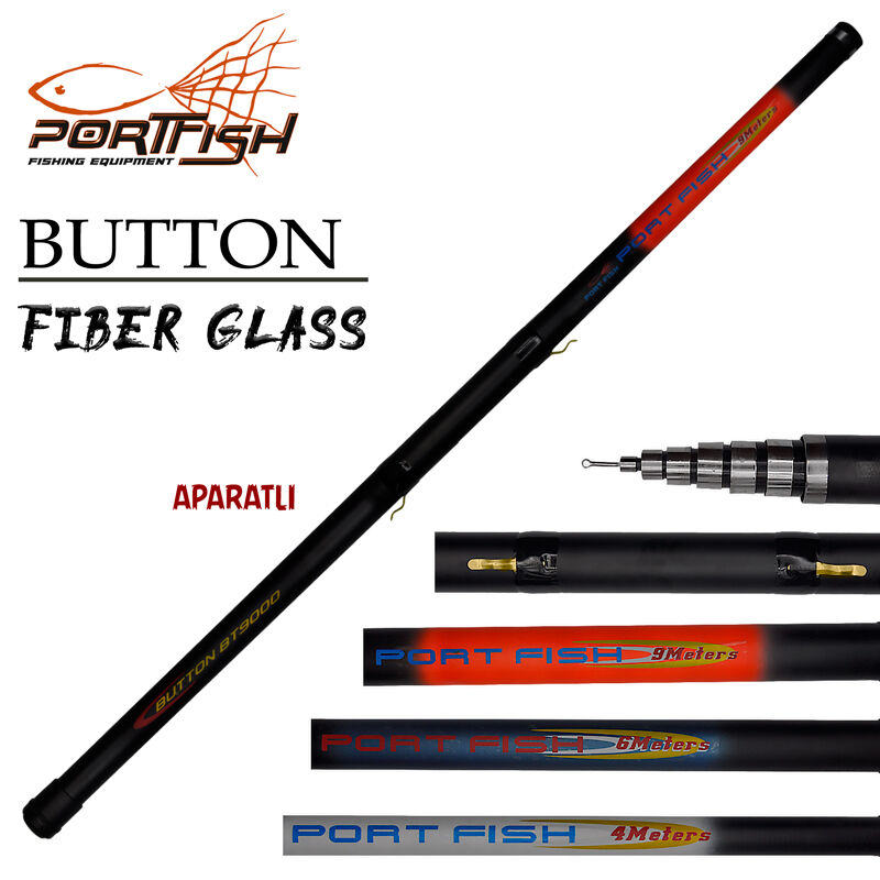Portfish Button Aparatlı Göl Kamışı