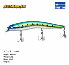 SCARNASH 140 FLOATING 25G #10