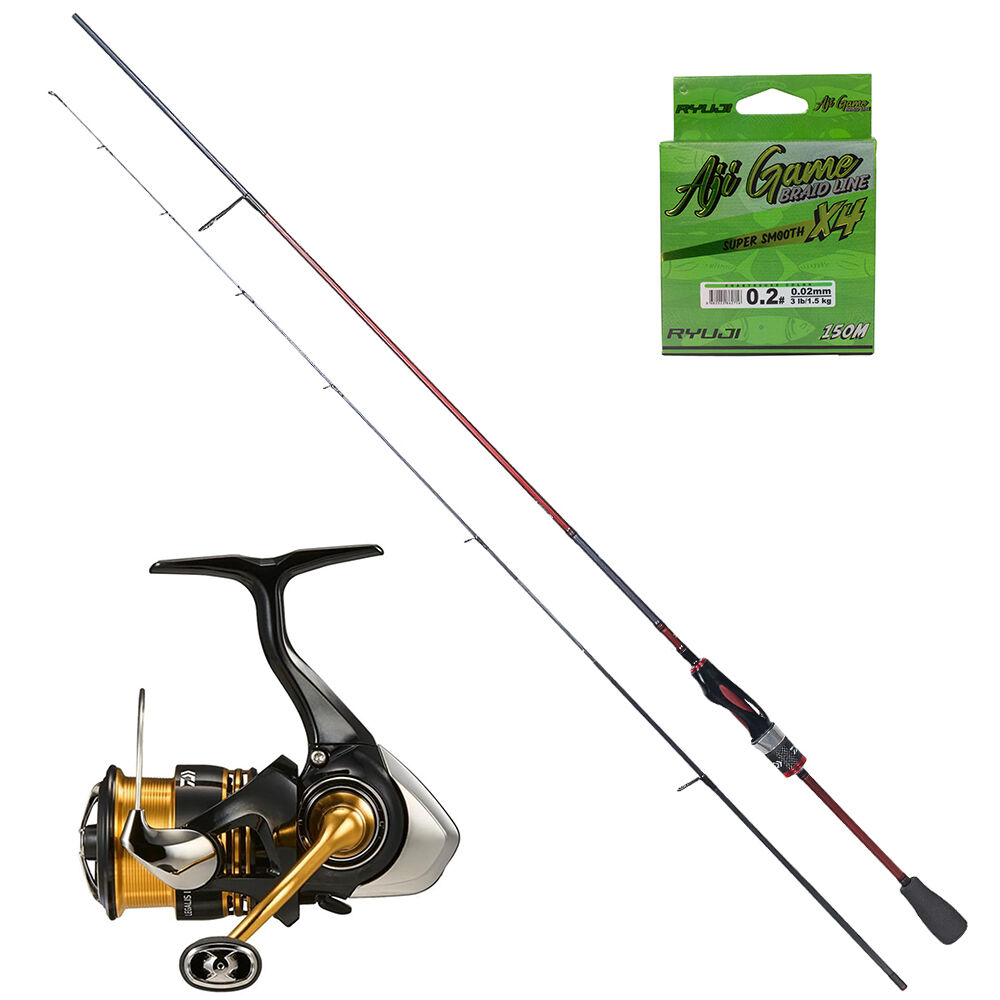 Daiwa Gekkabijin 191cm 0.5-5gr - Daiwa Legalis 1000S  LRF Olta Seti