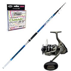 Okuma Acuador 6000 - Remixon UltraCast 420cm Surf Olta Seti