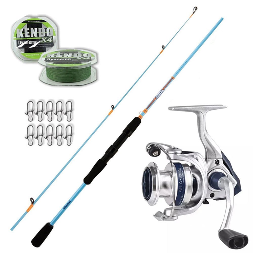 Okuma Aria 3000 - Okuma Fuel 244cm 15-45gr Spin Olta Seti