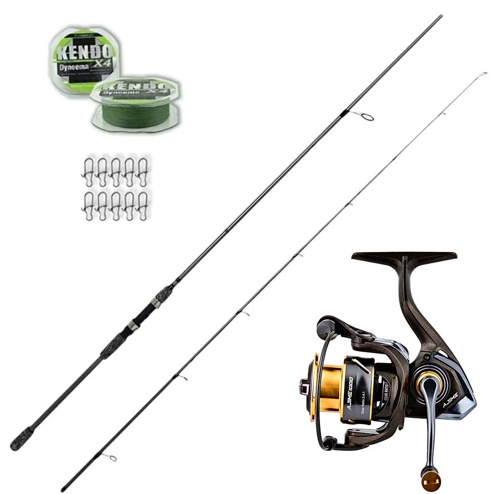 Okuma Wave Up 198cm 0.5-6gr - Fujin Ajime 1000 Lrf Olta Seti