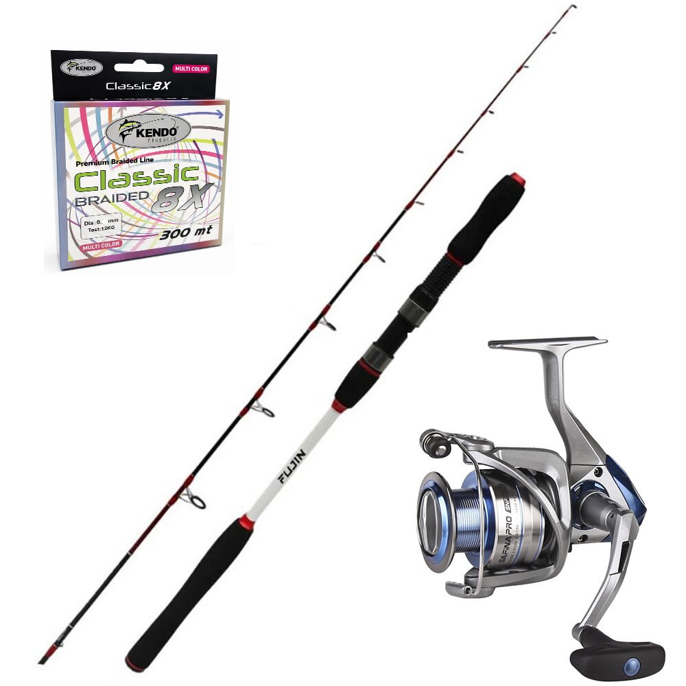 Okuma Safina Pro 6000  - Fujin Deepking 180cm Tekne Olta Seti