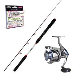 Okuma Safina Pro 6000  - Fujin Deepking 180cm Tekne Olta Seti