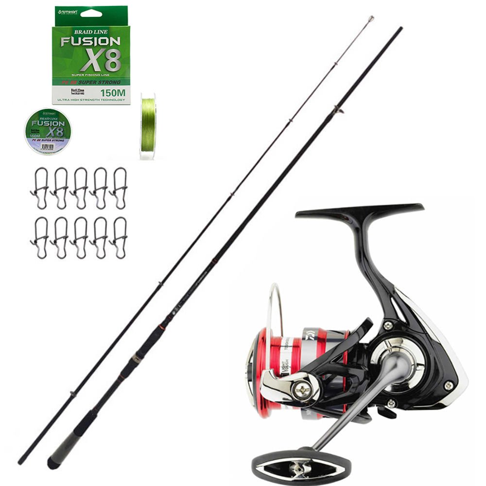 Daiwa Ninja 3000 - Daiwa Rx 244cm 10-35gr Spin Olta Seti