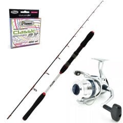 Okuma Aria 8000 - Fujin Deepking 180cm Tekne Olta Seti