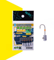 SPIINX ROOOL HEAD JIGHEAD HAM 1.5G #8 5P