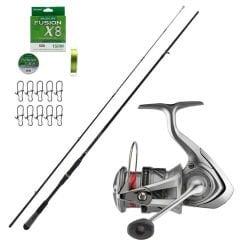 Daiwa Crossfire 2500 - Daiwa Rx 244cm 10-35gr Spin Olta Seti