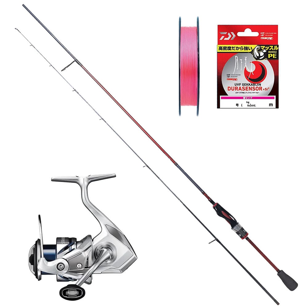 Daiwa Gekkabijin 191cm 0.5-5gr - Shimano Stradic 1000 LRF Olta Seti