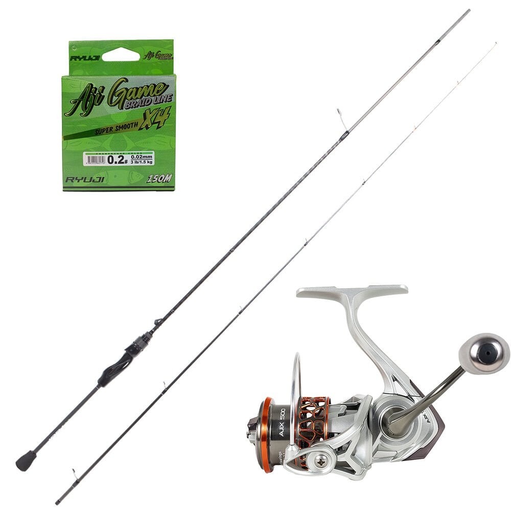 Ryuji Aji Game 198cm 0.5-5gr - Ryuji Ajix 500 Lrf Olta Seti