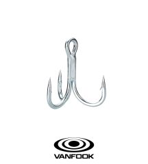VANFOOK CT-78 TREBLE SH SILVER 4P #2/0