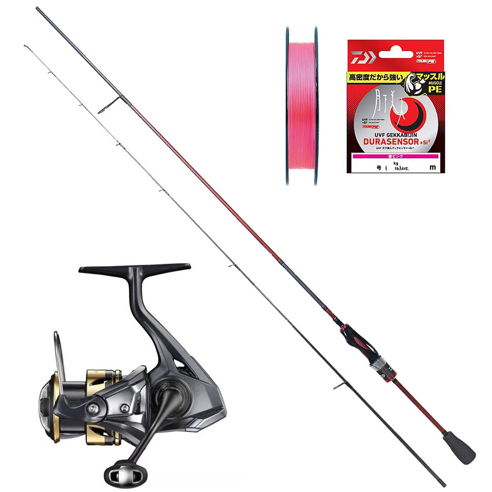 Daiwa Gekkabijin 191cm 0.5-5gr - Shimano Ultegra 1000 LRF Olta Seti