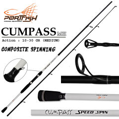 Portfish Cumpass Spin Kamış 10 - 30 gr