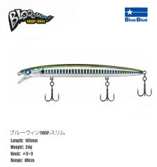 BLOOWIN! 165 FLOATING 24G #16