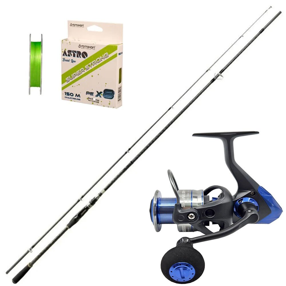 Okuma Safina 4000 - Fujin New Crow 270cm 5-30gr Spin Olta Seti