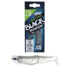 Fiiish BM120/3 BM3025 Double Combo Shore + Rattle 12gr Dutch Silver Flash Silikon Yem