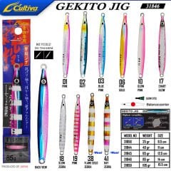 Cultiva 31846 Gekito Jig 85g 14 cm