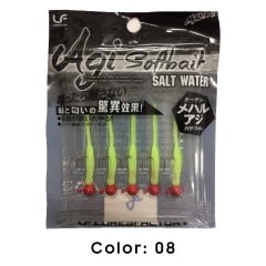 Agi Soft Bait Jighead Set 4cm 5'li Paket