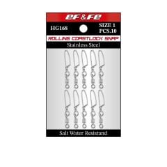 Effe Fırdöndü Rolling Swivel Coastlock Snap