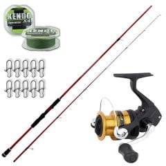 Shimano FX 4000 - Okuma Red Spin 243cm 7-28gr Spin Olta Seti