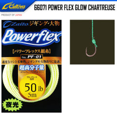 Cultiva 66071 50lb Powe Flex Chartreuse