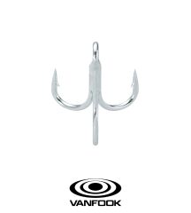 VANFOOK CT-80 TREBLE EXH SILVER 6P #4/0