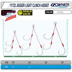 Cultiva 11722 Jigger Light Clint Assist Jig İğnesi