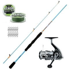 Daiwa 23 LT Crossfire 1000 - Okuma Fuel 228cm 2-12 gr Lrf Olta Seti
