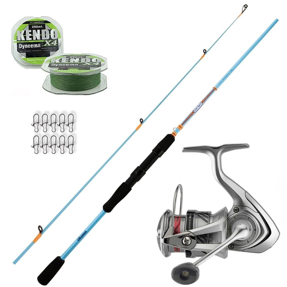 Daiwa Crossfire 1000 - Okuma Fuel 213cm 0-8 gr Lrf Olta Seti