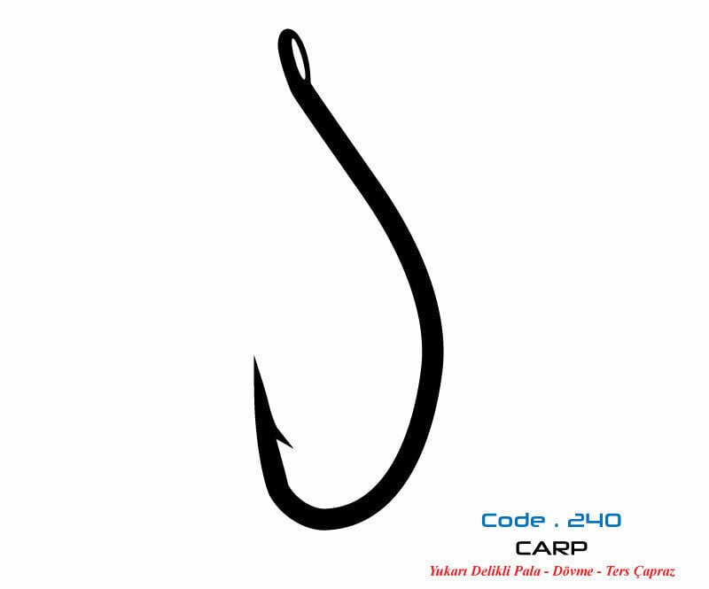 2401 CARP #6 BLACK NIKEL 12P