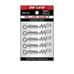 Effe Fırdöndü Rolling Swivel Double