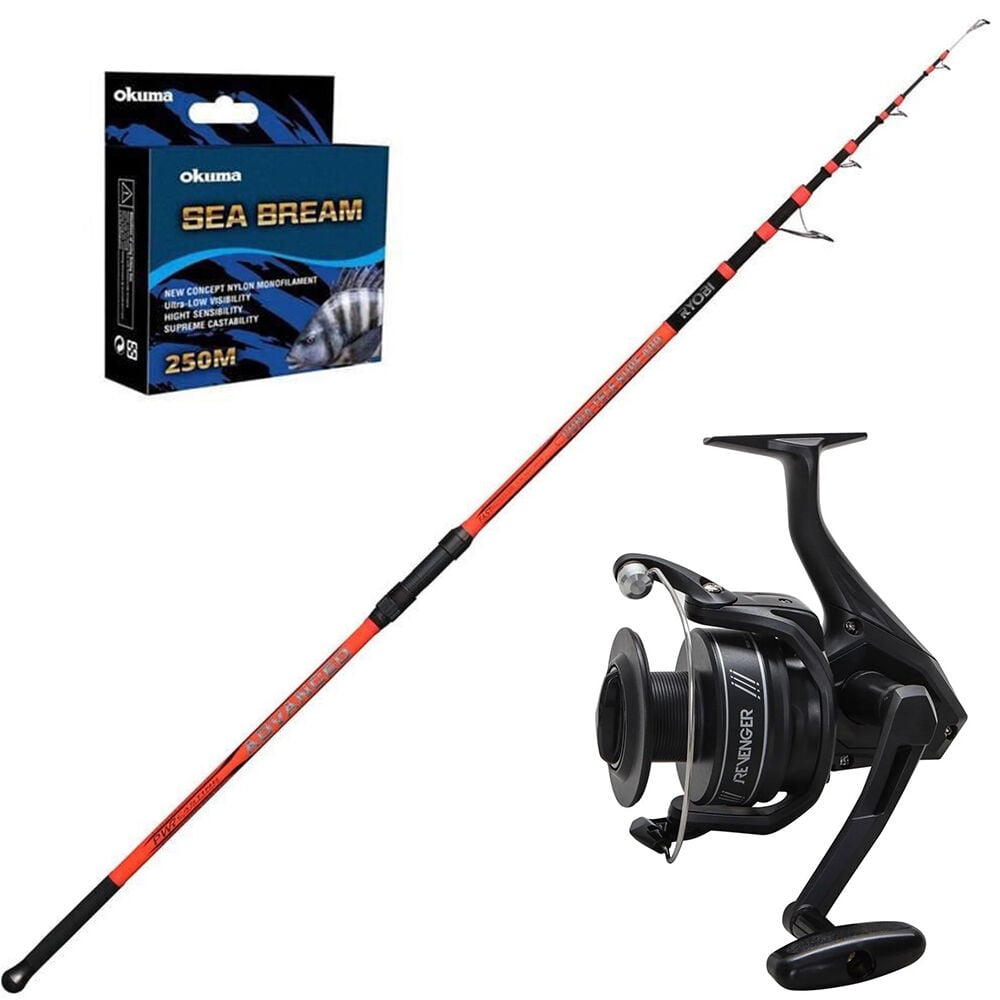 Okuma Revenger 8000 - Ryobi Cobia 425cm 100-300gr Surf Olta Seti