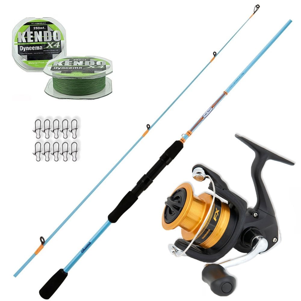 Shimano Fx 1000 - Okuma Fuel 228cm 2-12 gr Lrf Olta Seti