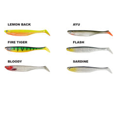 RYUJI BAIT FISH 12CM, (3 ADET)