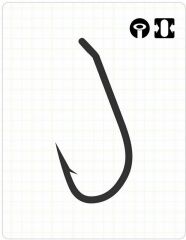 2801 SLIDER CARP #6 BLACK NIKEL 11P